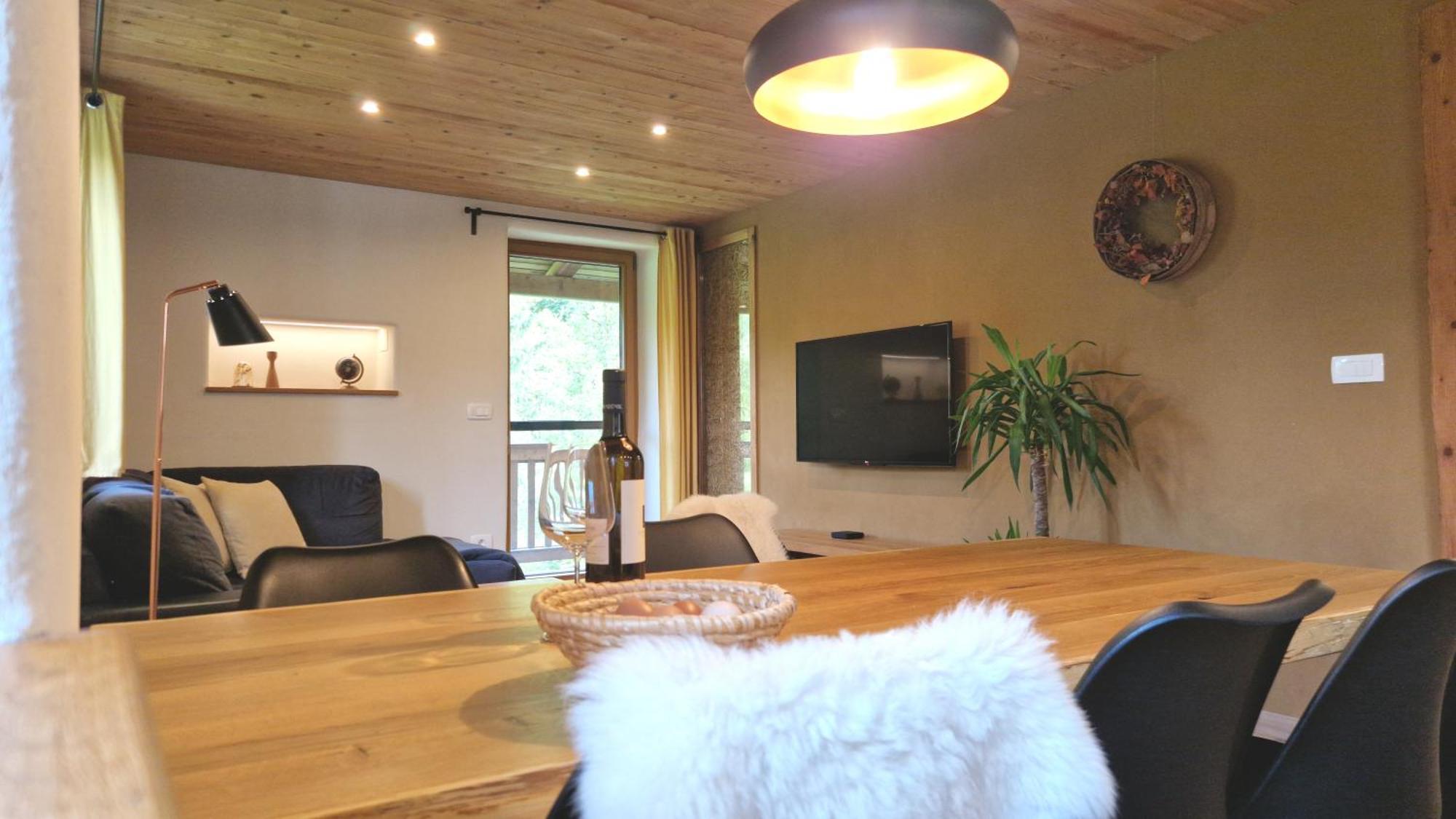 Ecohouse Furlan - Apartment Pinja 科巴里德 外观 照片