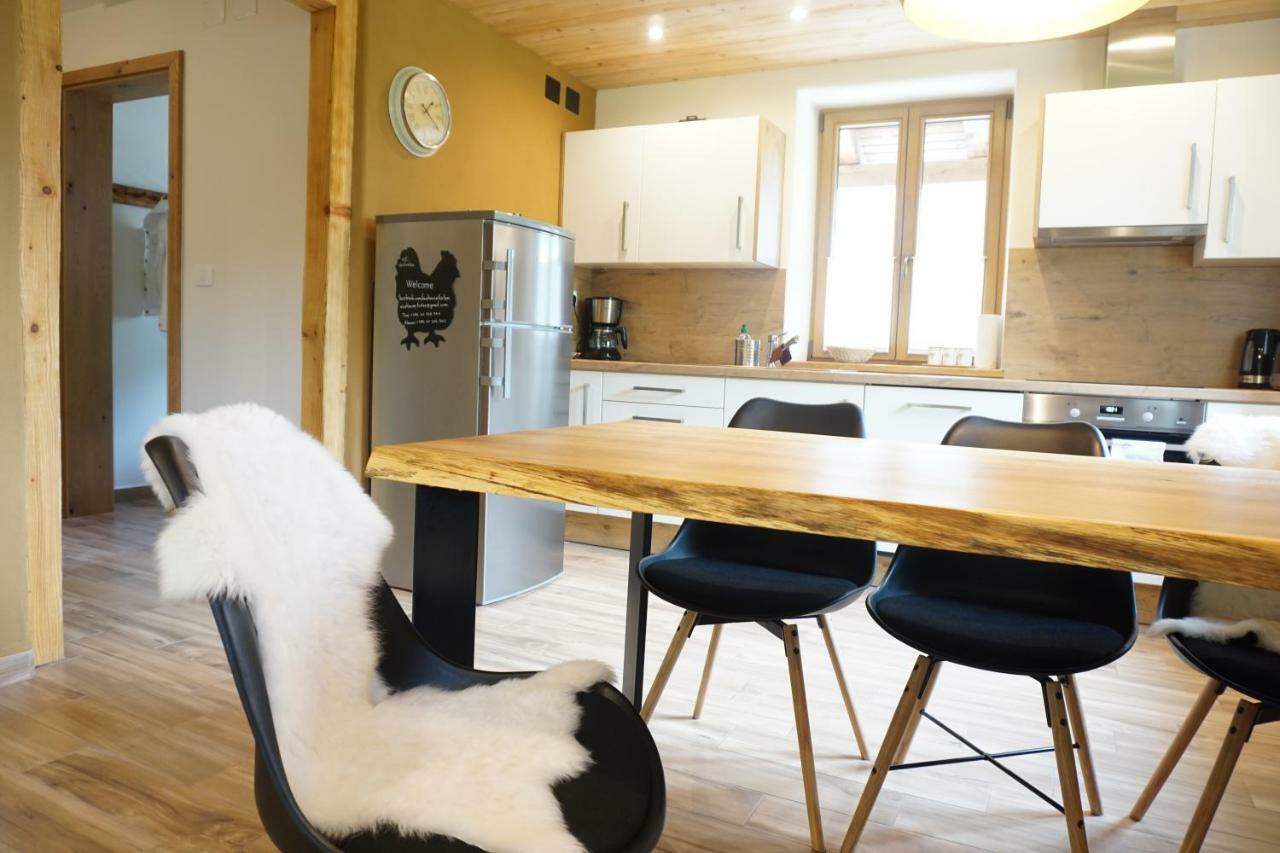 Ecohouse Furlan - Apartment Pinja 科巴里德 外观 照片